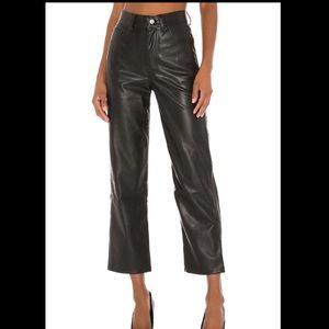 Levi’s Leather Ribcage Pants